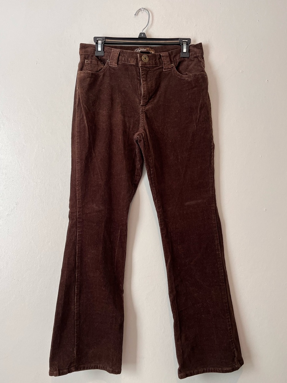 Duplex by Tyte Brown Corduroy Bootcut Pants | Size 10
